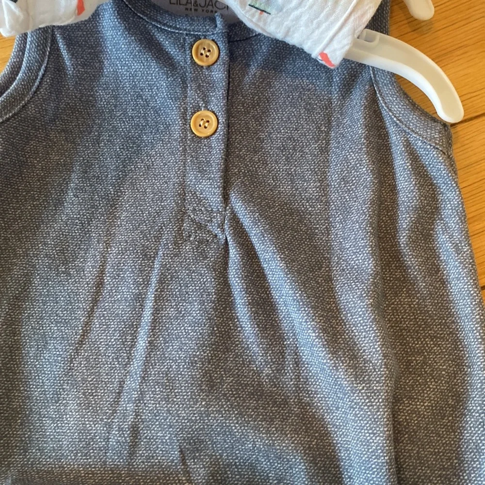 LILA&JACK 2 Rompers - Picture 3 of 6